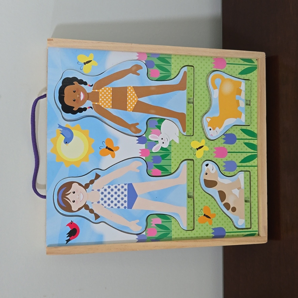 Melissa & Doug Best Friends Magnetic Dress Up Play Set